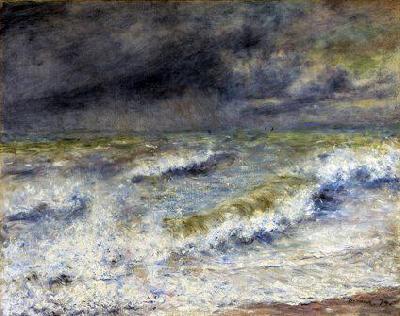 Pierre-Auguste Renoir Seascape China oil painting art